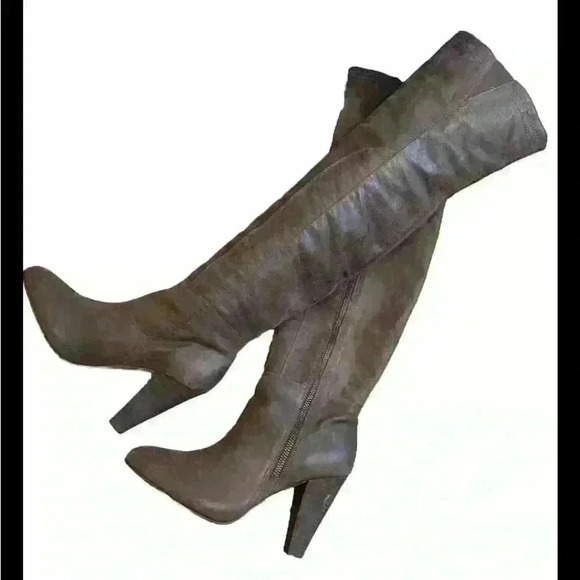 Joie over the knee boots brown sued US size 6 - Picture 1 of 8